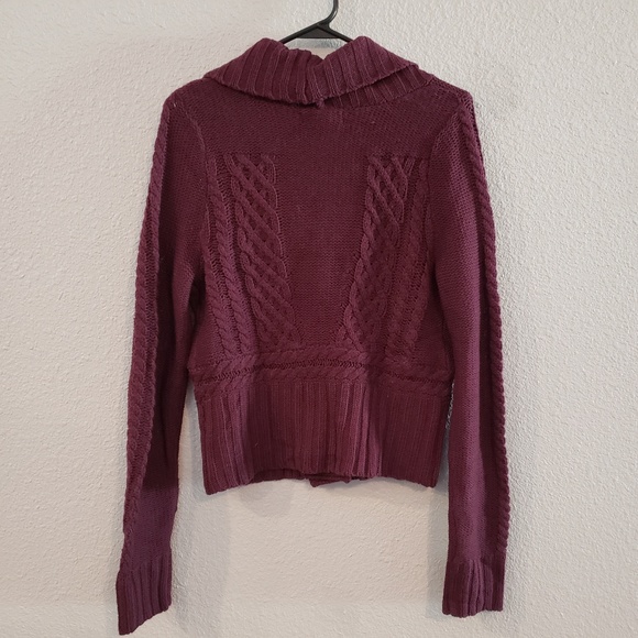 Express wool blend cable knit cardigan - Picture 5 of 5